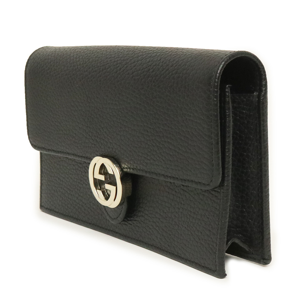 Gucci Interlocking G Chain Long Wallet Clutch Shoulder Bag - Picture 4 of 9